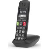 Gigaset - E290 - Telefoon - Zwart - Ergonomisch Toetsenbord - Groot Display