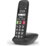 GIGASET E290R Duo Draadloze DECT Telefoon - Zwart - Met Grote Toetsen