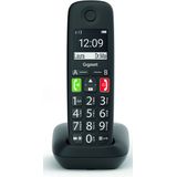 GIGASET E290R Duo Draadloze DECT Telefoon - Zwart - Met Grote Toetsen