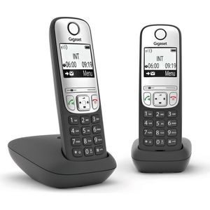 Gigaset - A690 Duo - Telefoon - Zwart - Zilver