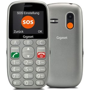 Gigaset GL390 - Dual SIM - 2,2" Scherm - Zilver