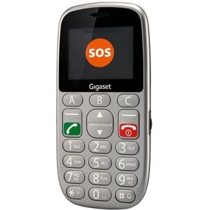 Gigaset GL390 mobiele telefoon zonder abonnement voor senioren (met SOS-functie, handige uitrusting, kleurendisplay, extra grote losstaande toetsen en drie snelkeuzetoetsen