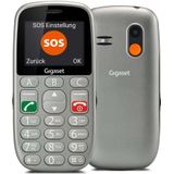 Gigaset - GL390 - Senioren GSM - Grijs - Functionele Technologie