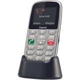 Gigaset - GL390 - Senioren GSM - Grijs - Functionele Technologie