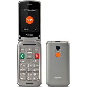 Gigaset GL590 - Senioren Telefoon - Noodknop - Oplaadstation - Grijs