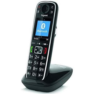Gigaset E720 - Schnurlostelefon mit Rufnummernanzeige - ECO DECTGAP - Schwarz