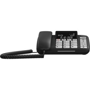 Gigaset DL780 Plus - Analoge DECT Telefoon - Zwart