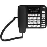 GIGASET DL780 Plus Draadloze DECT Telefoon - Kleur Zwart - Met 2 Toestellen
