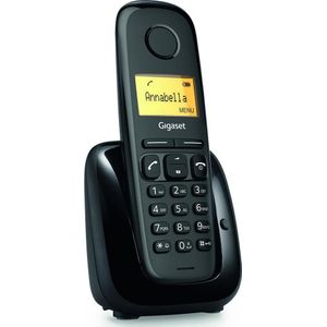 Gigaset A180, Telefoon, Zwart