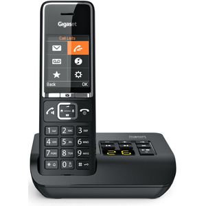 Gigaset Comfort 550A, Telefoon, Zwart