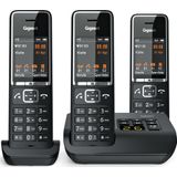 Gigaset Comfort 550A Trio, Telefoon, Zwart