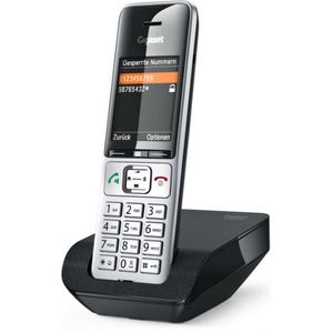 Gigaset - Comfort 500hx - Draadloze Vaste Telefoon - Zwart - Materiaal: Kunststof