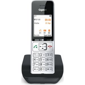 Gigaset - Comfort 500 - Draadloze Vaste Telefoon - Zwart - Materiaal: Kunststof
