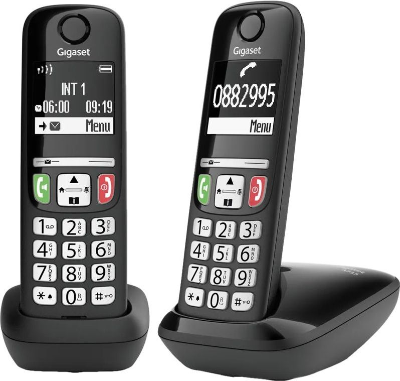 GIGASET A735 Duo Draadloze DECT Telefoon - Uitstekende Audiofunctie