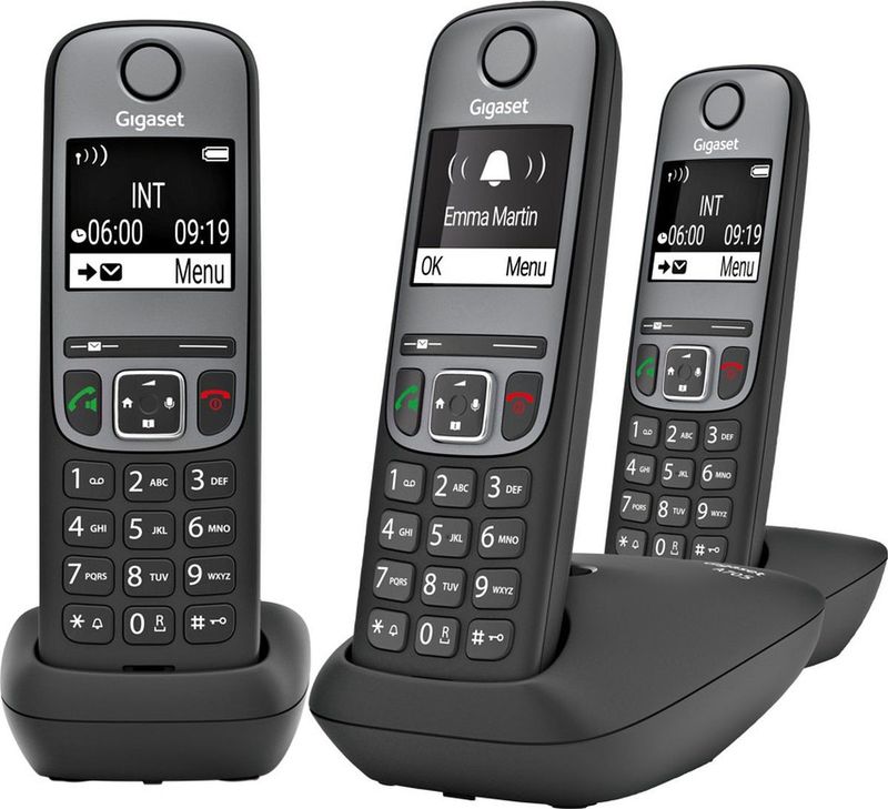 GIGASET A705 Trio Draadloze DECT Telefoon - Uitstekende Audiofuncties