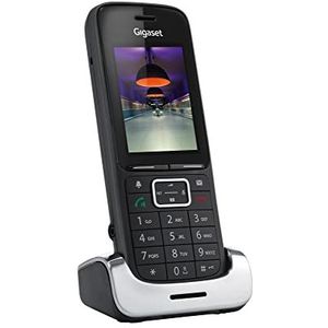 Gigaset Premium 300HX – DECT-combinatie met oplader – hoogwaardige draadloze telefoon voor DECT-basis – kleurendisplay – uitstekende spraakkwaliteit, zwart