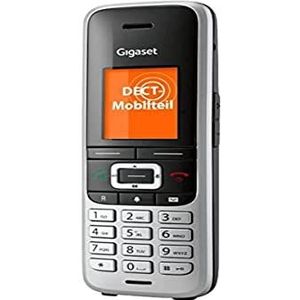 Gigaset Premium 100HX DECT telefoon met laadstation - extra terminal voor DECT draadloze telefoons - compatibel met Fritzbox - gegevenssynchronisatie via USB - platina-zwart