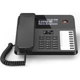 Gigaset - DESK 600 - Telefoon - Zwart - LCD-Display - Handsfree Functie