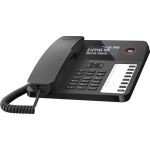 Gigaset - DESK 600 - Telefoon - Zwart - LCD-Display - Handsfree Functie