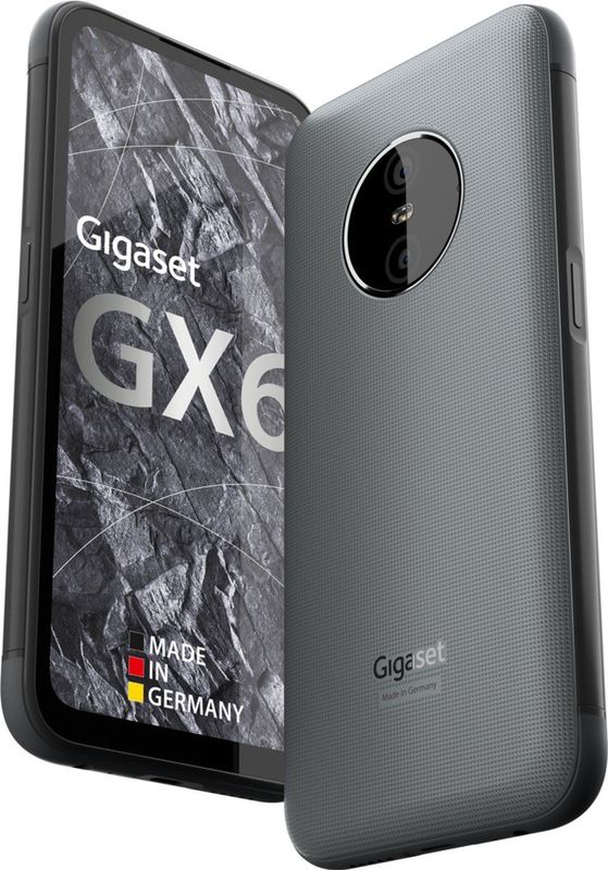 Gigaset GX6 - Smartphone - Titaniumgrijs - 128 GB - Dubbele SIM - 5G