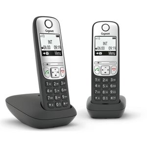 Gigaset - A690 - Draadloze Vaste Telefoon - Zwart - Analoge Aansluiting
