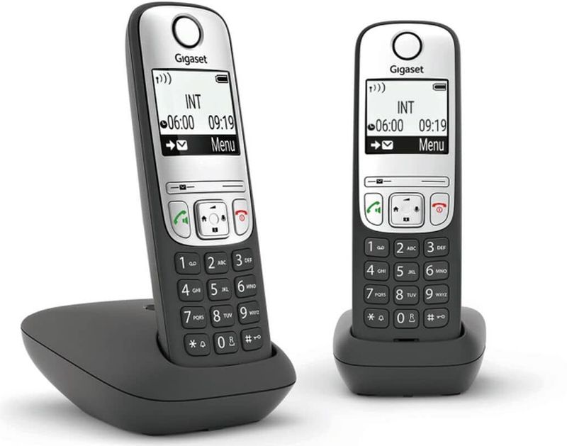 Gigaset - A690 - Draadloze Vaste Telefoon - Zwart - Analoge Aansluiting