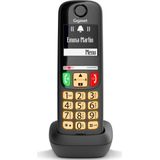 Gigaset - A735 - Draadloze DECT Telefoon - Zwart - Geschikt voor Senioren