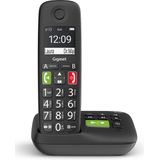 Gigaset - E290AR DUO - Draadloze Huistelefoon - Zwart - Ergonomisch Ontwerp