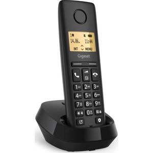 Gigaset - Pure 100 - Draadloze Telefoon - Zwart - ECO DECT