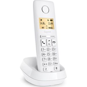 Gigaset Pure 100 DECT Clip Eco ws, Telefoon, Wit