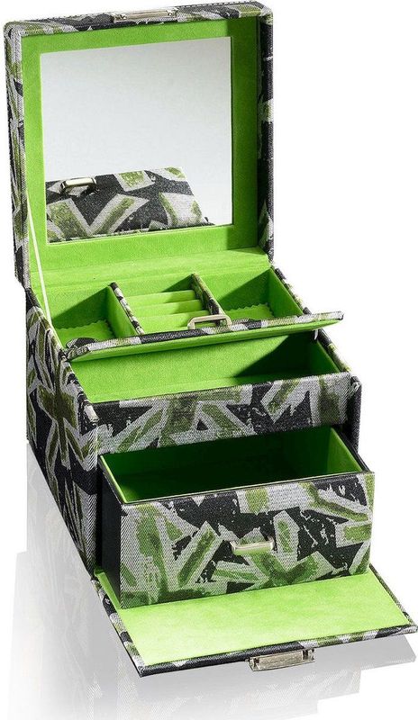 Juwelendieb - 70003/01 - Sieradendoos - Groen - Mia L