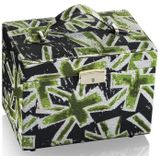 Juwelendieb - Mia XL - Sieradendoos - Groen - Handgemaakt - Afsluitbaar