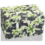 Juwelendieb - Mia XXL - Sieradendoos - Groen - Handgemaakt - Afsluitbaar