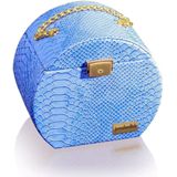 Juwelendieb - 70003/17 - Sieradendoos - Blauw - Afsluitbaar