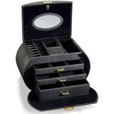Juwelendieb - 70003/22 - Sieradendoos - Lisa XXL - zwart