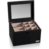 Juwelendieb - Lena 2 - Sieradendoos - Zwart - Afsluitbaar