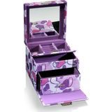 Juwelendieb - Lotta L - Sieradendoos - Fijn Synthetisch - Afsluitbaar - 17,5 x 15 cm
