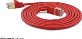 wantec wantecWire Patchkabel CAT7 extradünn SSTP rot 5,0m