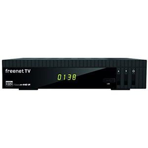 Microelectronic Micro m4HD IR Full HD HEVC DVB-T/T2 Receiver (H.265, HDTV, HDMI, Irdeto Zugangssystem, Mediaplayer, PVR Ready, USB 2.0, 12 V) schwarz