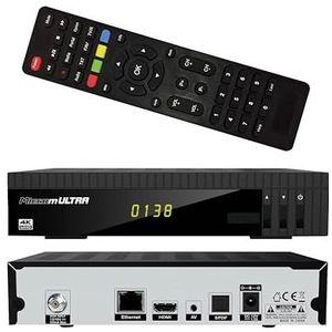 Microelectronic mUltra (5000 GB, DVB-S2), TV-ontvanger, Zwart