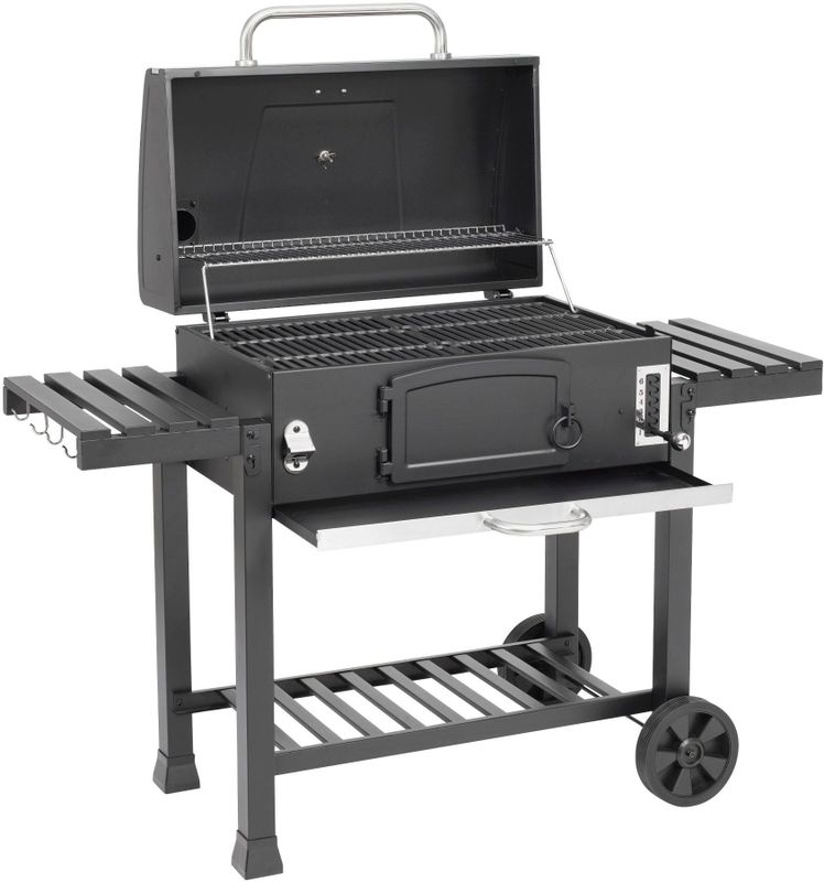 El Fuego Holzkohlegrill-Smoker Ontario XXL