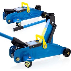 Hydraulische Garagekrik - Blauw - 2 Ton - Staal