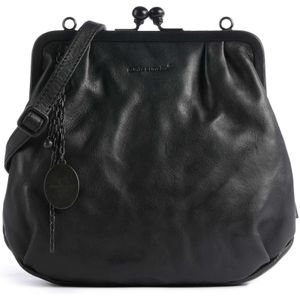 Grandma's Luxury Club - Mrs. Fortune Cookie - Crossover Bag - Leer - Zwart