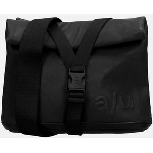 Aunts & Uncles Japan Tsu Waistbag black Leren tas