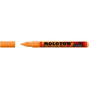 Molotow Permanentmarker One4All 127 HS nachfüllbar 2mm neonorange fluo