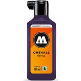 Molotow ONE4ALL Navulling acryl, kleur 043 donkerpaars, 180 ml, navulinkt voor permanente marker