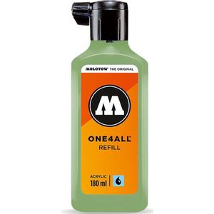 Molotow ONE4ALL™ - 180ml Pastel Groene navul Inkt op acrylbasis