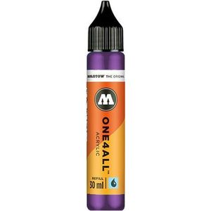 Molotow Refill One4All navulverpakking voor permanente marker, 30 ml, donkerpaars