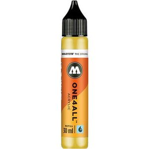 Nachf&#252;lltinte One4All f&#252;r Permanentmarker 30ml neongelb fluorecent