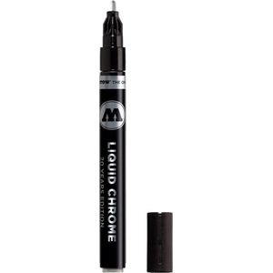 Molotow Liquid Chrome Marker - 2 mm - Stift met zilver spiegeleffect